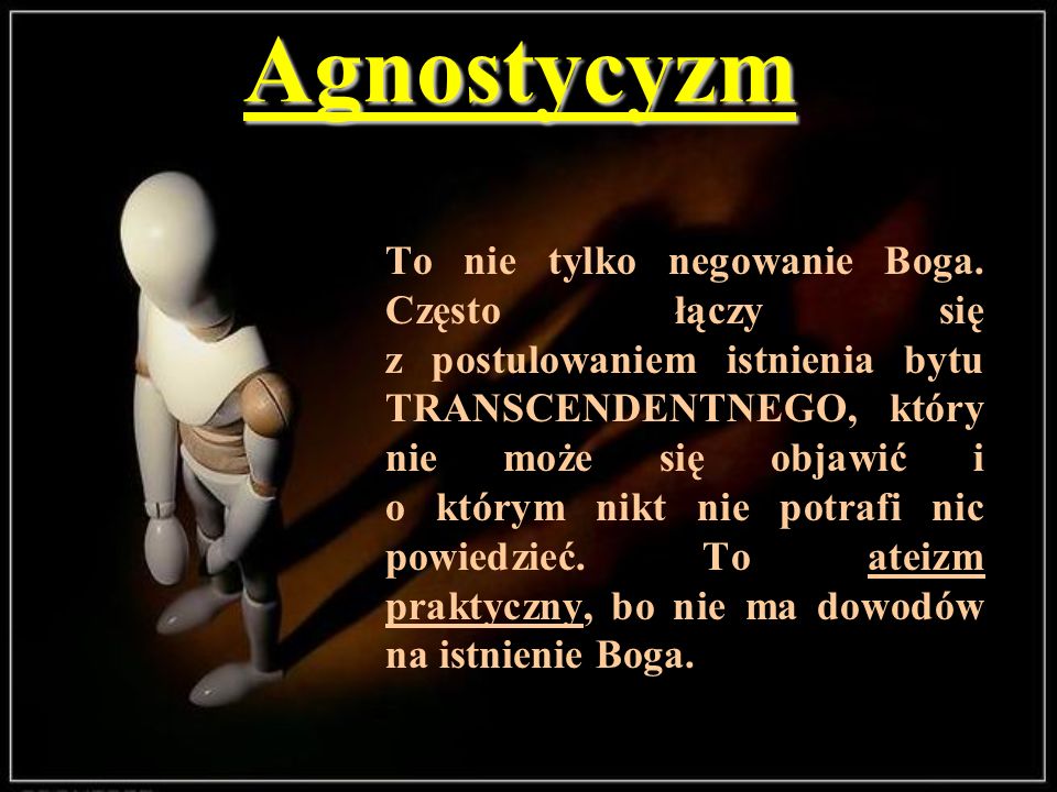 Agnostycyzm