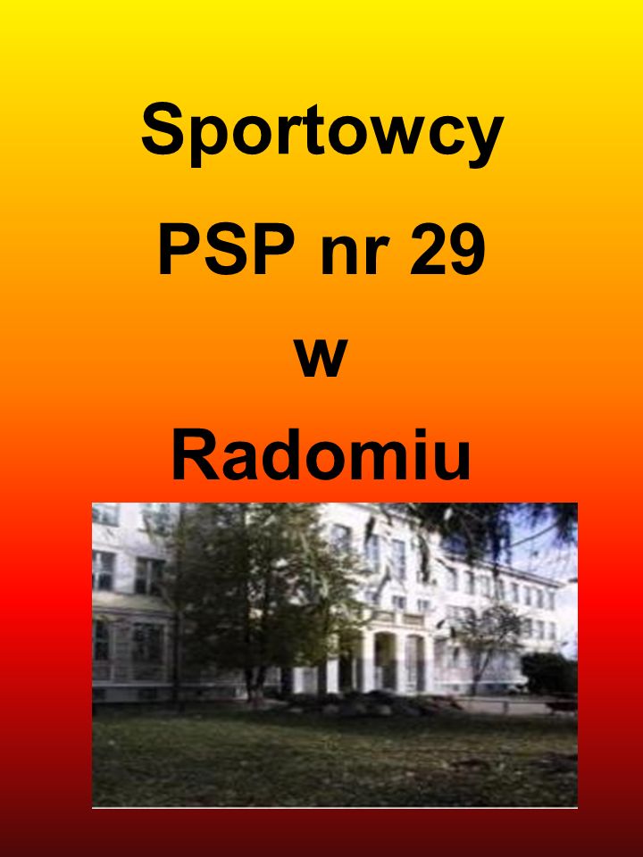 Sportowcy PSP nr 29 w Radomiu