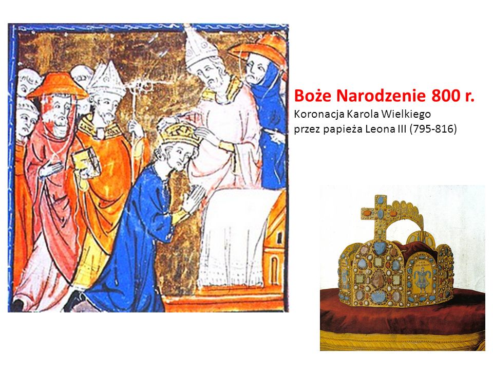 Boże Narodzenie 800 r. Koronacja Karola Wielkiego