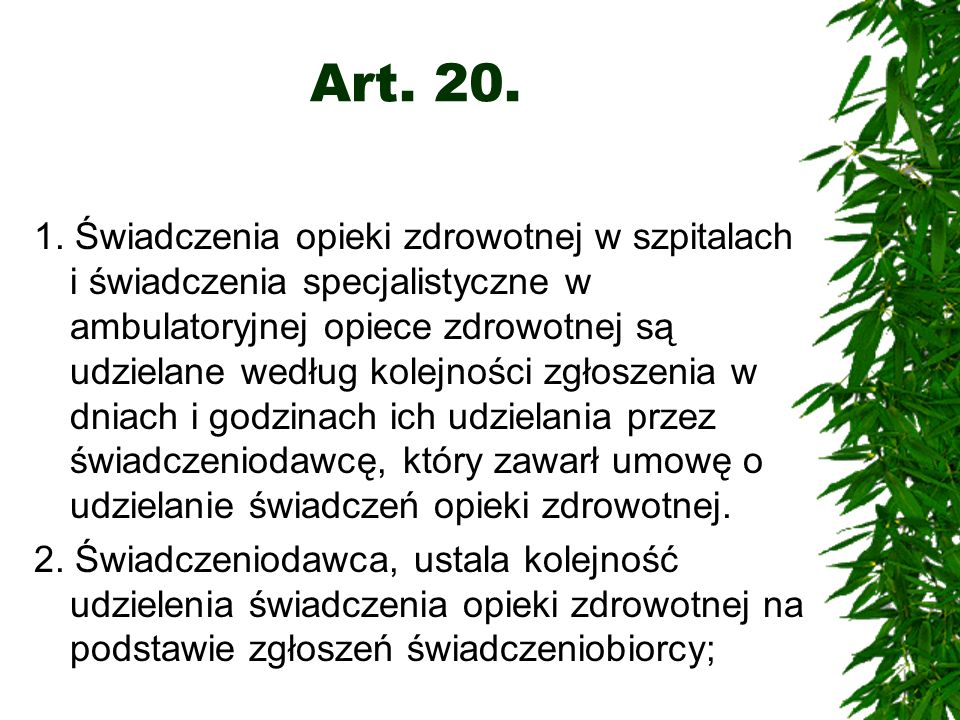 Art. 20.