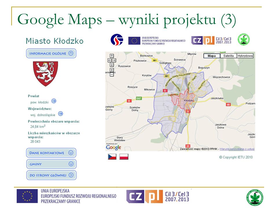 Google Maps – wyniki projektu (3)