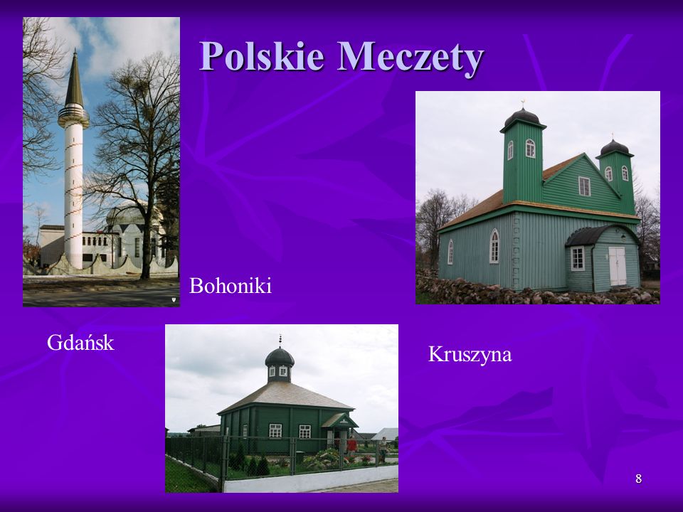 Polskie Meczety Bohoniki Gdańsk Kruszyna