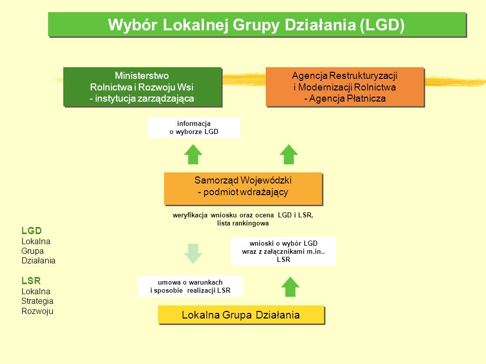 Wybór Lokalnej Grupy Działania (LGD)