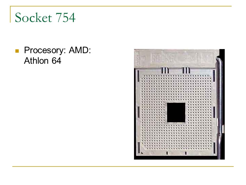 Socket 754 Procesory: AMD: Athlon 64