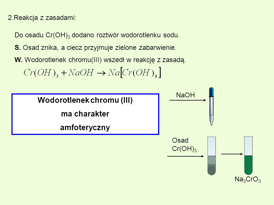 Wodorotlenek chromu (III)