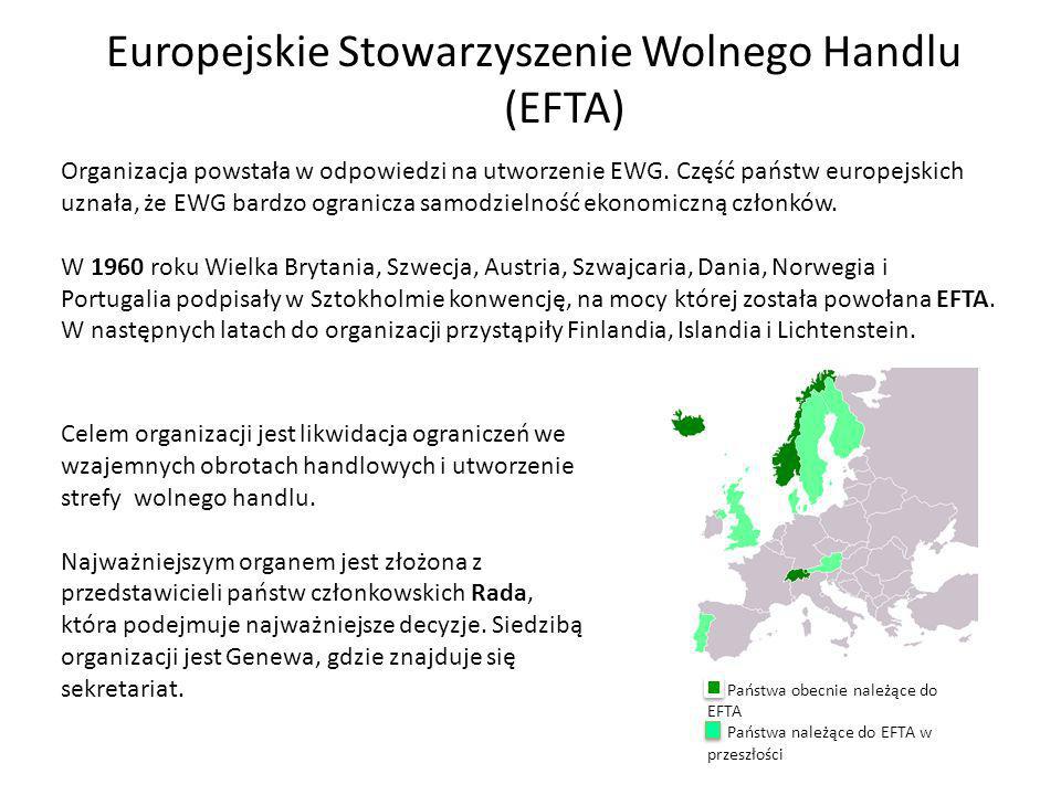 Europejskie Stowarzyszenie Wolnego Handlu (EFTA)
