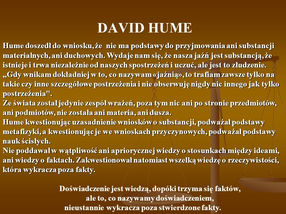DAVID HUME