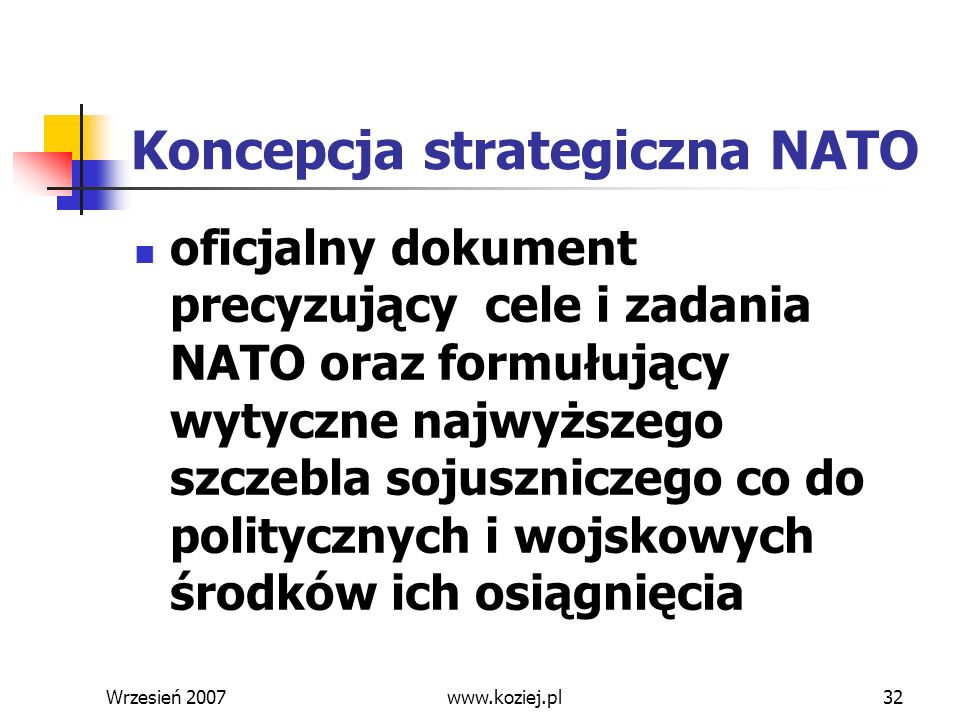 Koncepcja strategiczna NATO