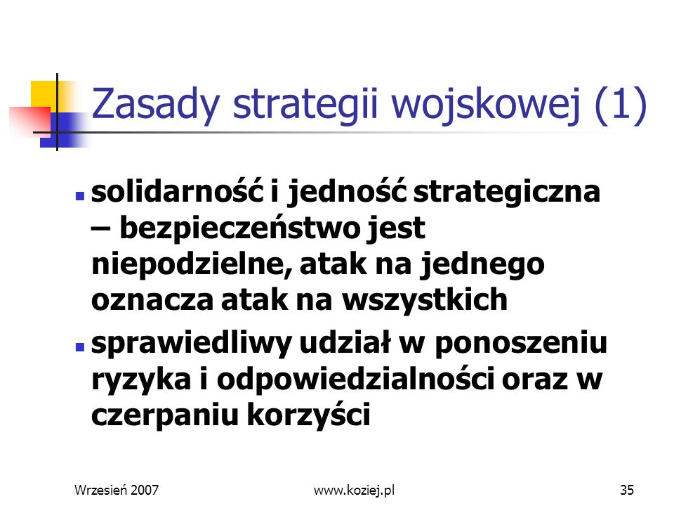 Zasady strategii wojskowej (1)