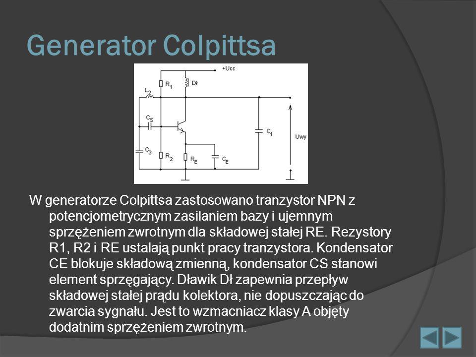 Generator Colpittsa