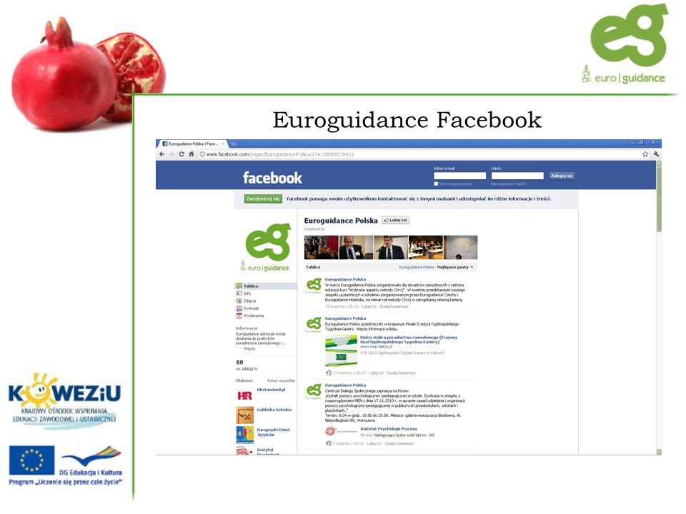 Euroguidance Facebook
