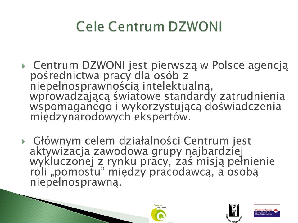 Cele Centrum DZWONI