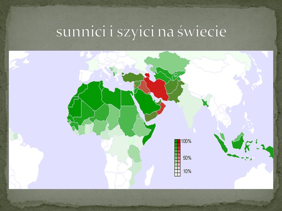 sunnici i szyici na świecie