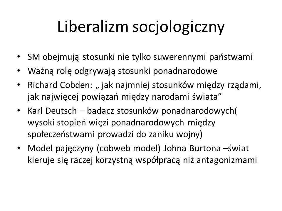 Liberalizm socjologiczny