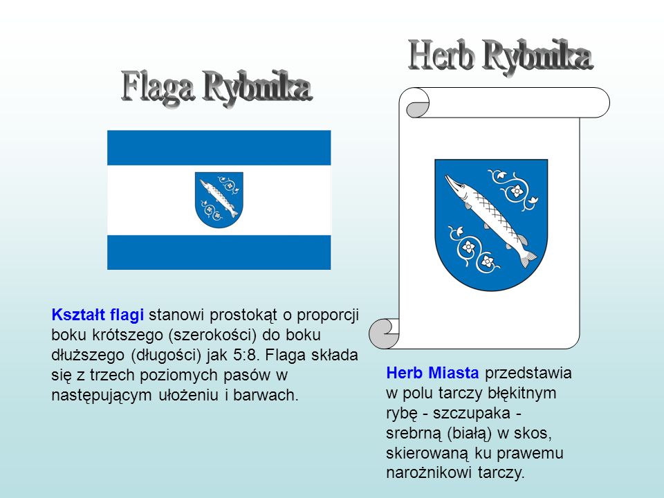 Herb Rybnika Flaga Rybnika