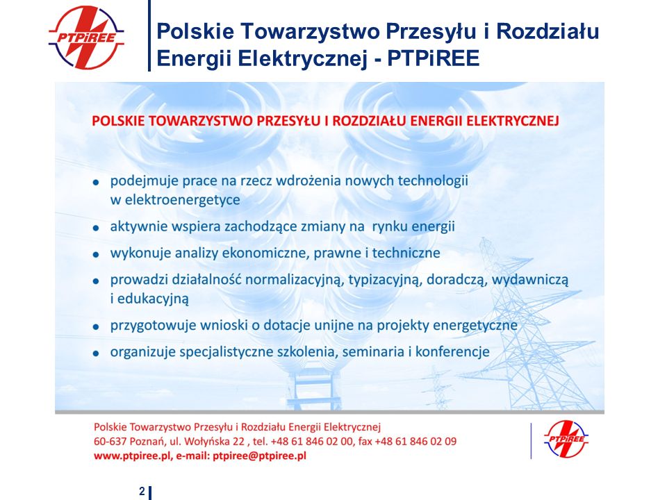 Polskie Towarzystwo Przesyłu i Rozdziału Energii Elektrycznej - PTPiREE