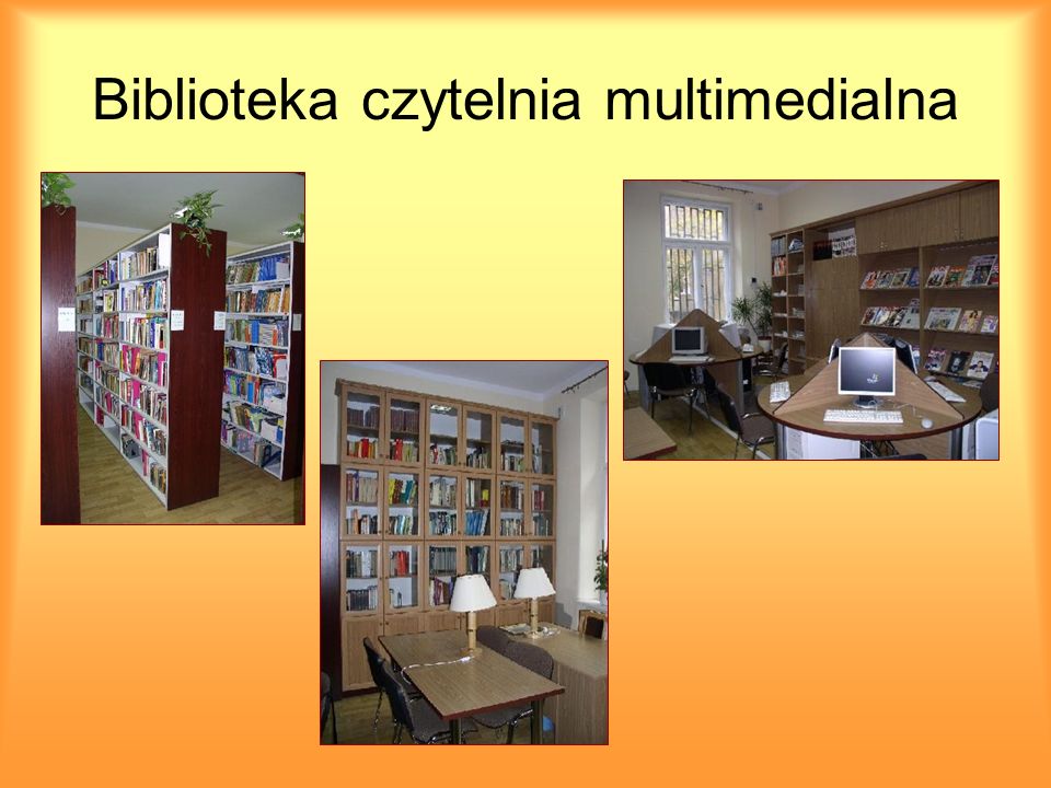 Biblioteka czytelnia multimedialna