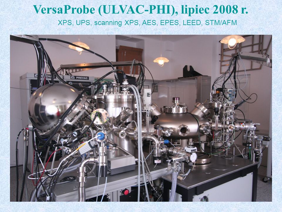 VersaProbe (ULVAC-PHI), lipiec 2008 r.