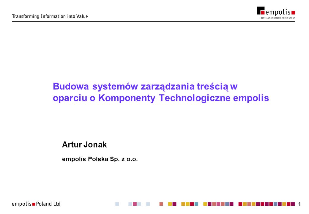 Artur Jonak empolis Polska Sp. z o.o.
