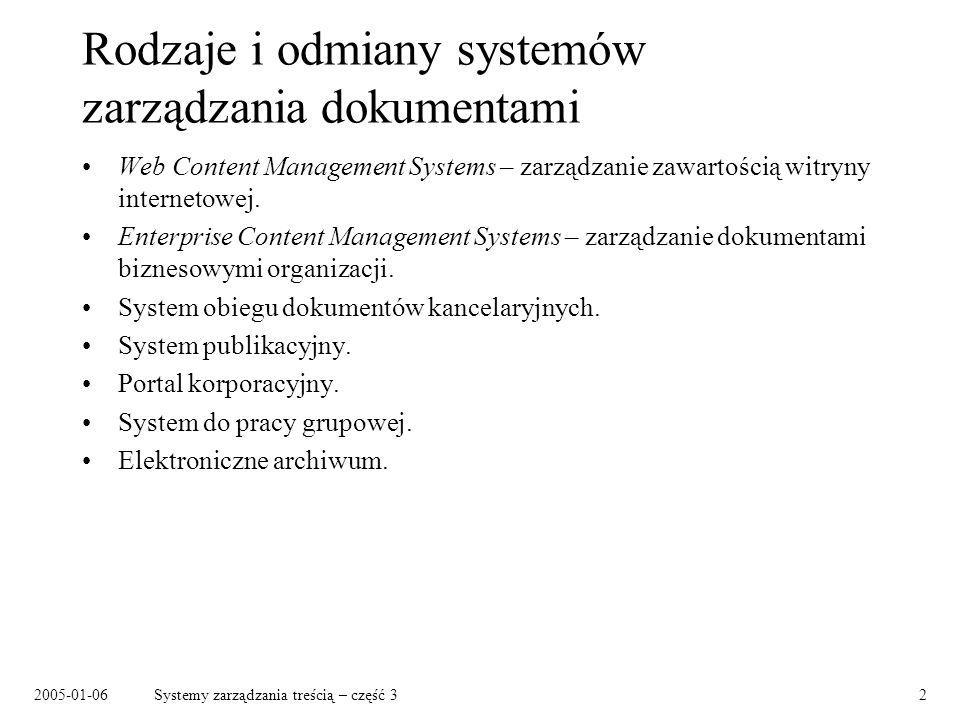 Rodzaje i odmiany systemów zarządzania dokumentami
