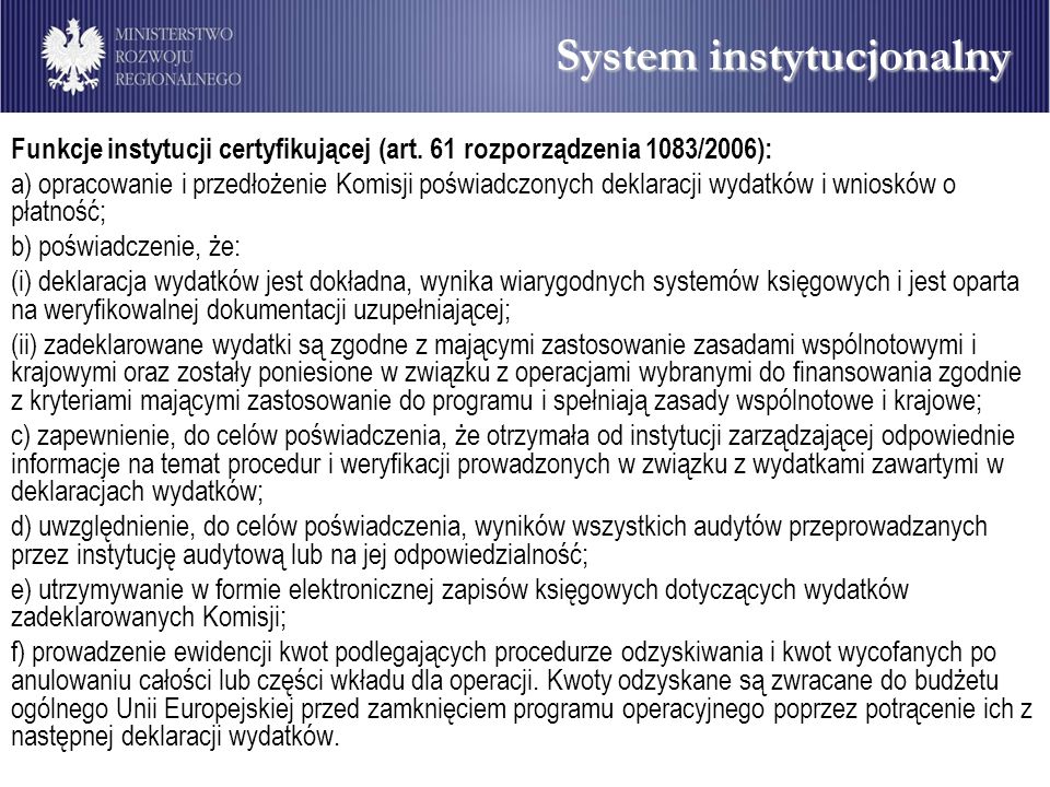 System instytucjonalny