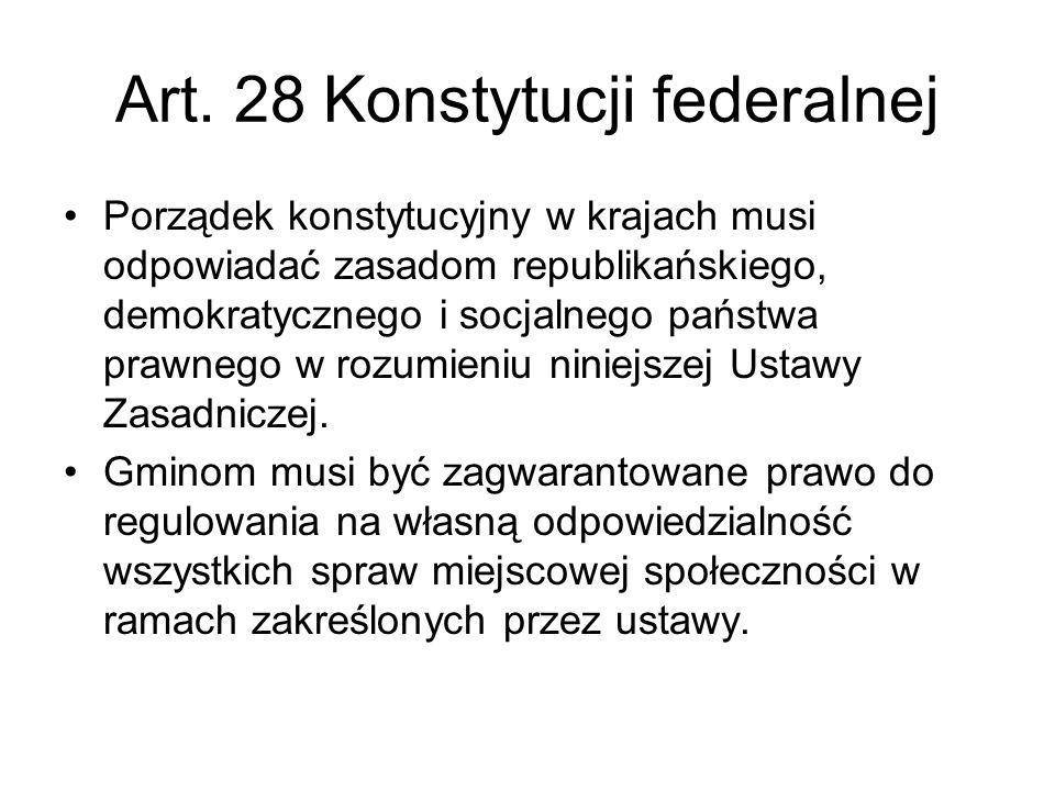 Art. 28 Konstytucji federalnej