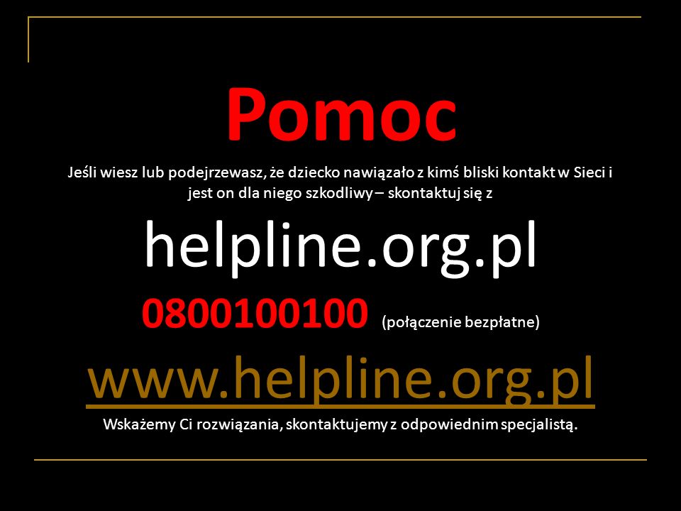 Pomoc helpline.org.pl