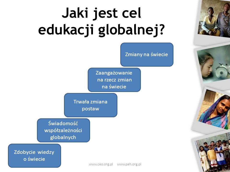 Jaki jest cel edukacji globalnej