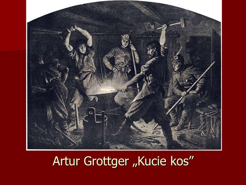 Artur Grottger „Kucie kos