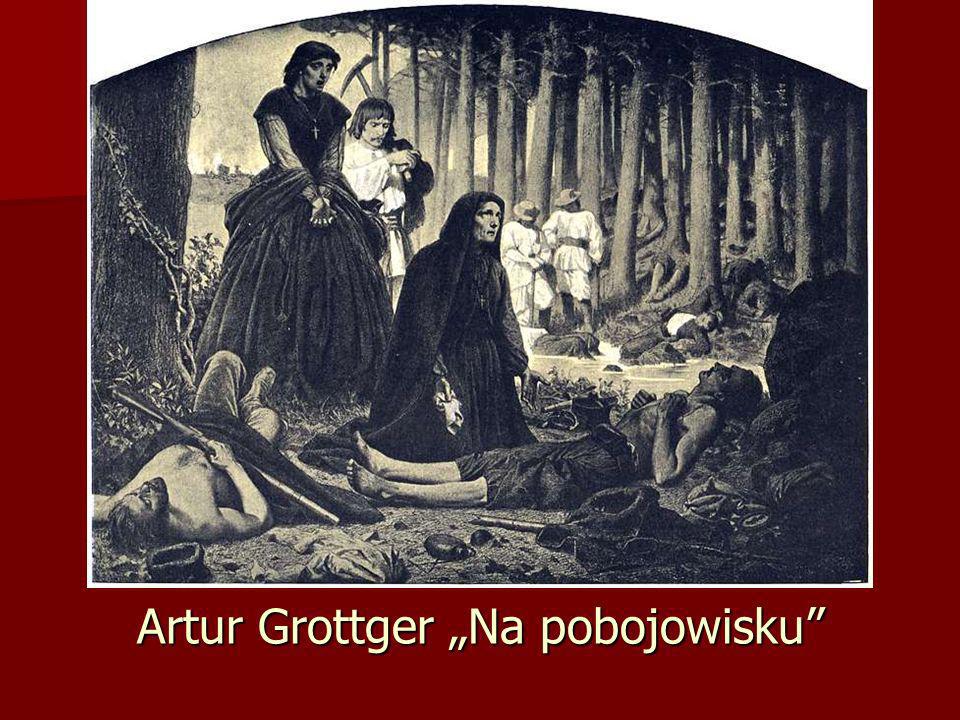Artur Grottger „Na pobojowisku