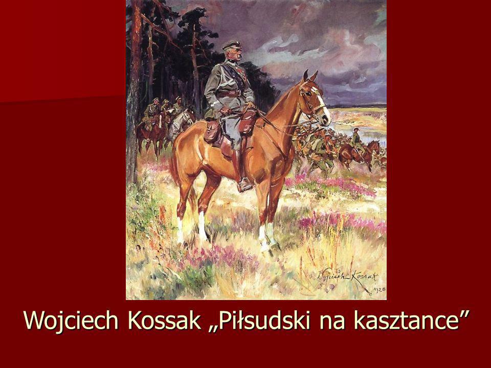 Wojciech Kossak „Piłsudski na kasztance