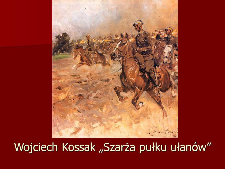Wojciech Kossak „Szarża pułku ułanów