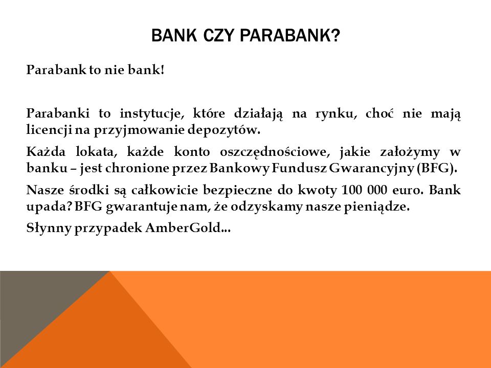 Bank czy parabank