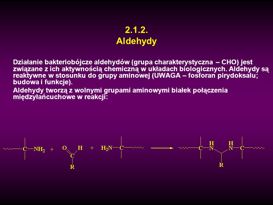 Aldehydy.