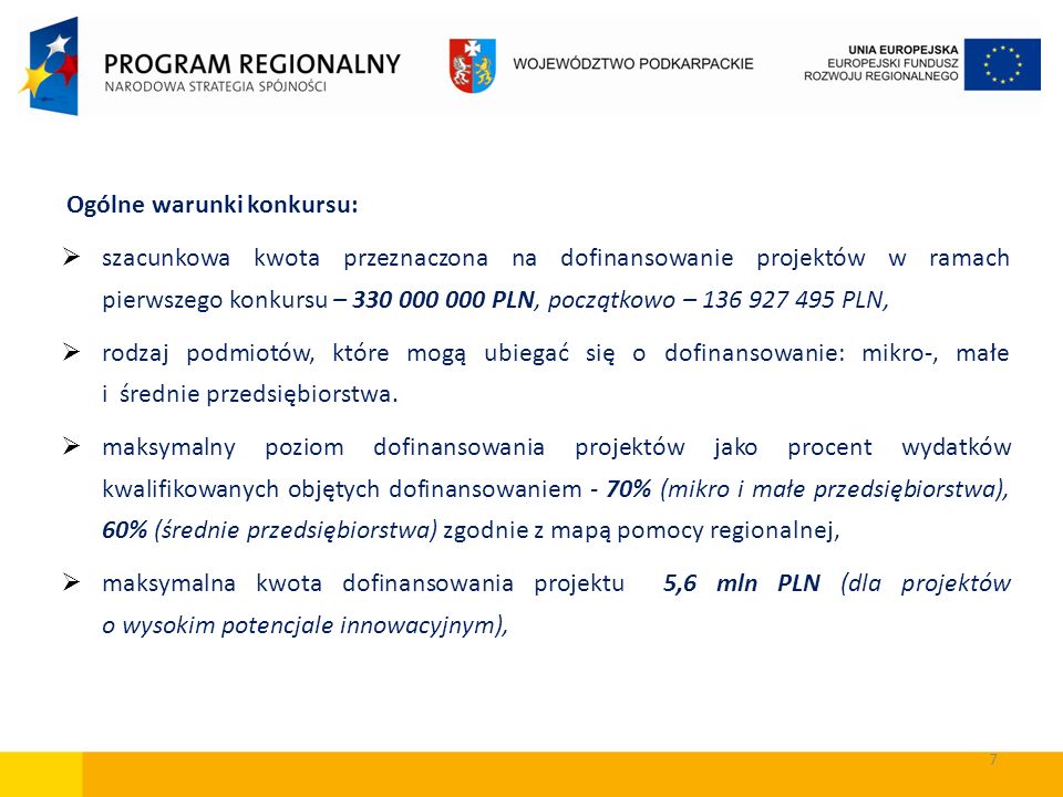 Regionalny Program Operacyjny Województwa Podkarpackiego - Ppt Pobierz