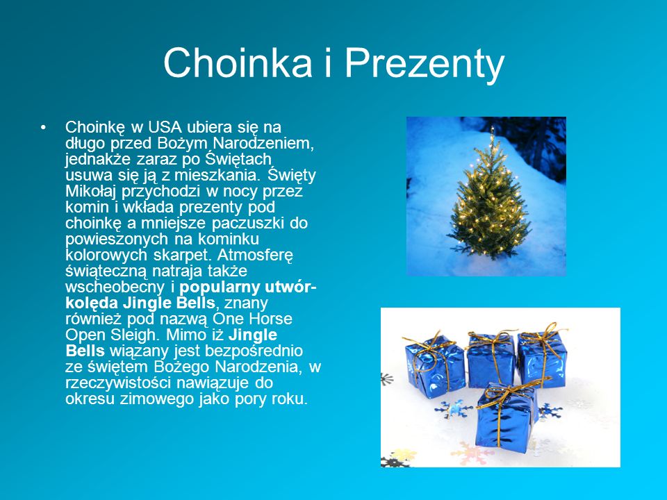 Choinka i Prezenty