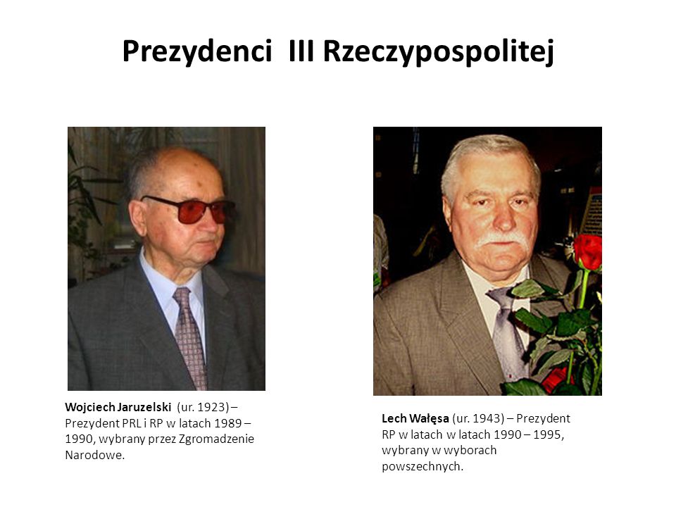 Prezydenci III Rzeczypospolitej
