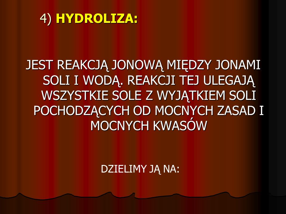 4) HYDROLIZA: