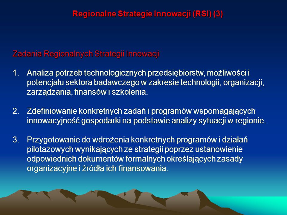 Regionalne Strategie Innowacji (RSI) (3)