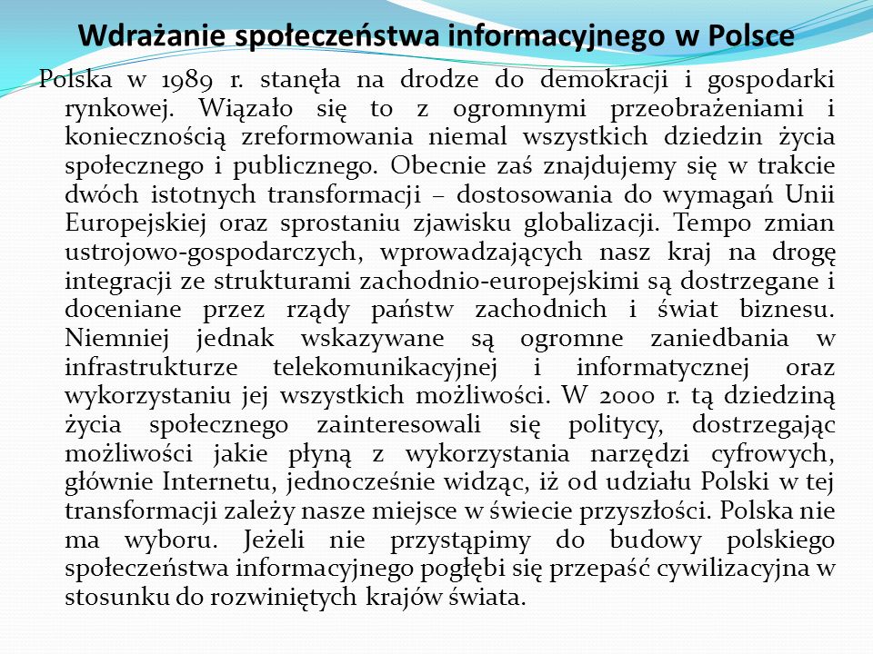 Technologie Informacyjne W Administracji Publicznej Wykład 2 Ppt Pobierz 8507