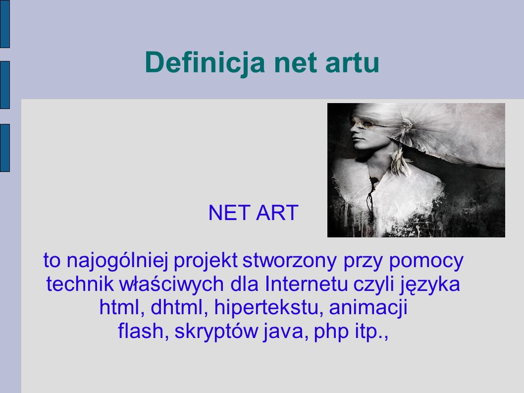 Definicja net artu NET ART