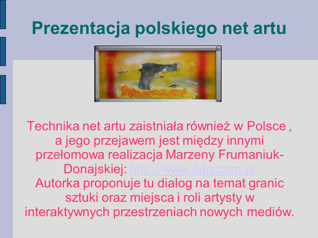 Prezentacja polskiego net artu