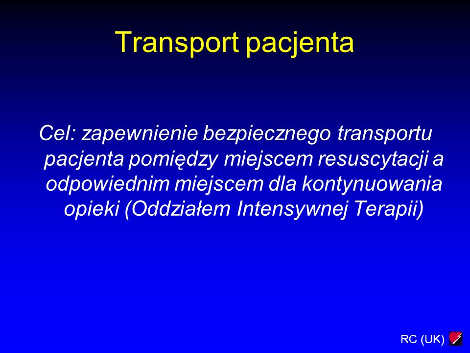 Transport pacjenta