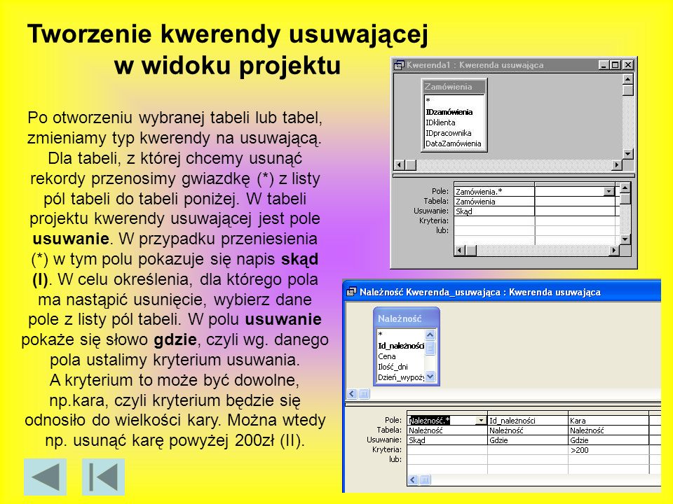 Kwerendy, Formularze, Relacje, Raporty I Makra - Ppt Pobierz