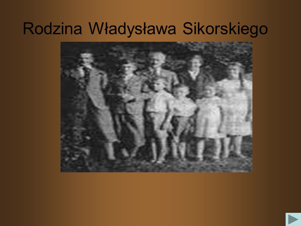 Rodzina Władysława Sikorskiego