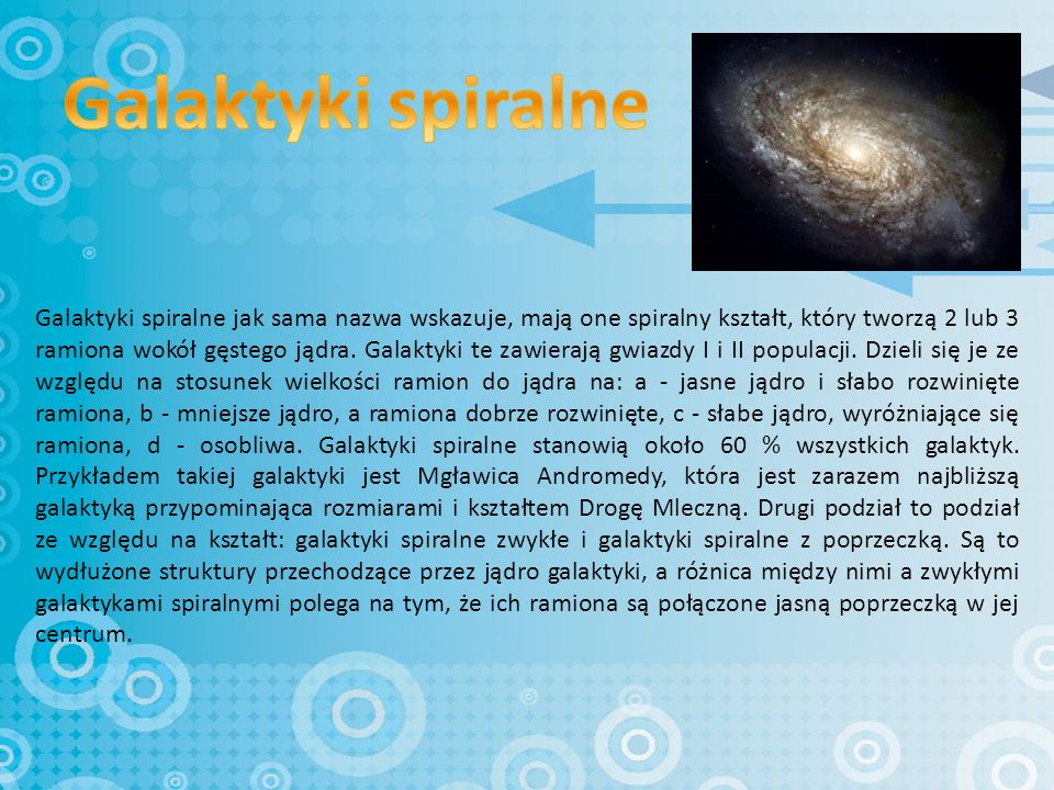 Galaktyki spiralne