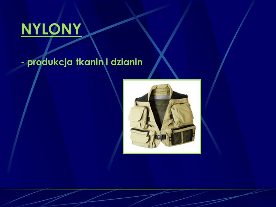 NYLONY - produkcja tkanin i dzianin