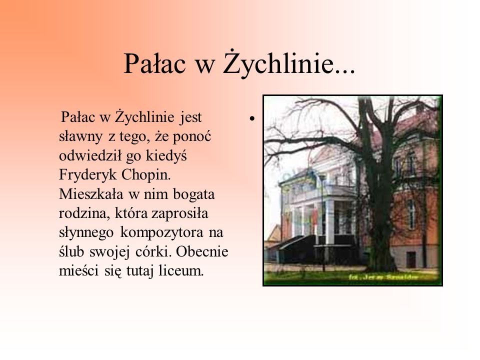 Pałac w Żychlinie...