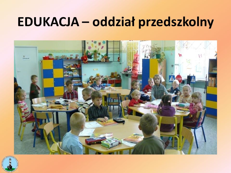 EDUKACJA – oddział przedszkolny