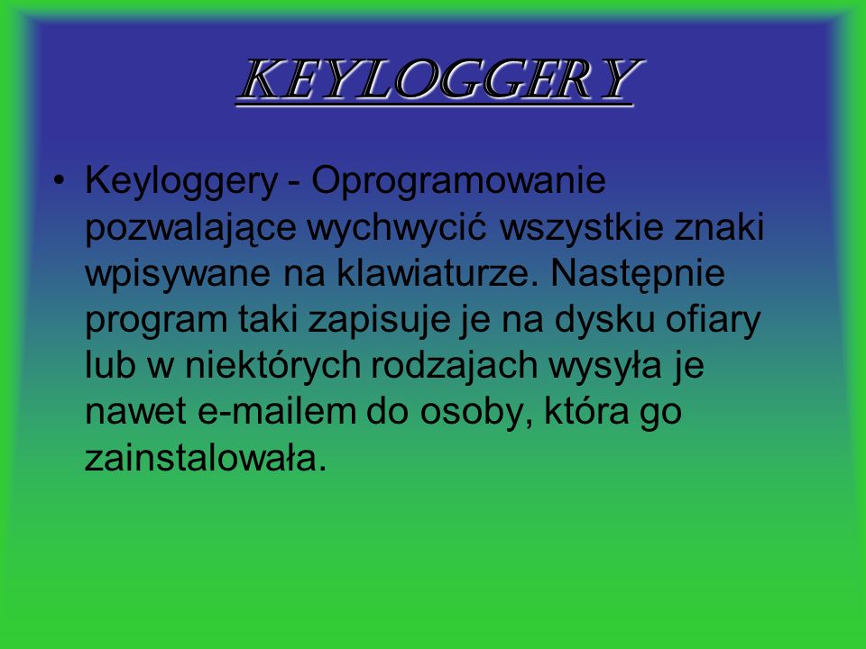 Keyloggery